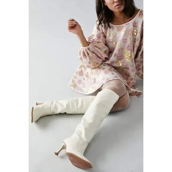 Free People x Vicenza Friday Fever Heel Boots Size EU37 / US 8 - Picture 5 of 15